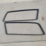 Volvo 240 Wagon 90+ Black Rear Window 245 1312761 1312762 Seal Used. Price: $160.00.