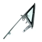 Vent Window Complete Assembly With Tinted Glass Passenger Side Mustang 1965-1966 New. Price: $331.99.