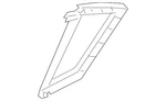 Genuine Mazda Door Seal BN8V-73-651A New. Price: $24.29.