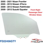 Fits Nissan Frontier Pathfinder Xterra Suzuki Equator Passenger Door Glass New. Price: $82.00.