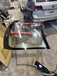 2012-2020 Tesla Model Front Windshield Used No Chips Cracks Comes Mirror. Price: $850.00.