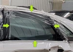 2013-2020 Lincoln Mkz Left Driver Rear Door Glass Window Used. Price: $110.00.
