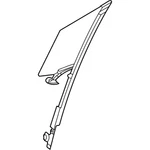 Genuine Mercedes-benz Oe Side Window, Fixed 294-720-18-01 New. Price: $299.40.