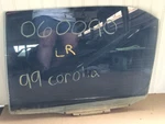 1998-2002 Toyota Corolla Driver Left Rear Side Window Door Glass Oem Back Used. Price: $92.62.