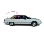 Fits : 1991-1996 Buick Park Avenue, Old 98, Pontiac Bon Rear Right Door Window New. Price: $108.45.