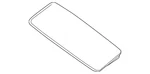 Genuine Nissan Sunroof Glass 91210-9BD0A New. Price: $489.88.