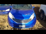 Passenger Rear Door Glass Hatchback Note Fits 14-19 Versa 784141 Used. Price: $142.93.