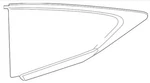 62710-24340 Genuine Lexus Window Assembly, Quarter New. Price: $90.00.