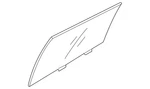Genuine Mitsubishi Movable Glass 5736A610 New. Price: $319.08.