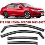 Side Window Deflectors Rain Guards For 2013-2017 Honda Accord Sedan New. Price: $59.39.