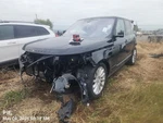 Left Blk Front Door Assembly Oem 18-22 Land Rover Range Used. Price: $1150.00.