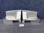 1979-93 Ford Mustang Fox Contoured Inner Fender Skirts Rh Lh Aluminum Scott Rod New. Price: $355.00.