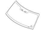 Genuine Land-rover Windshield LR184686 New. Price: $1754.22.