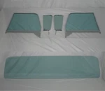 Chevy Pickup Truck 1960-1963 Vent Door Glass Chrome Frames Large Rear Green New. Price: $484.00.