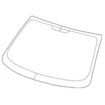 Mopar 68188894AB Windshield Assembly, 12-16 Dodge Dart (genuine) New. Price: $799.95.