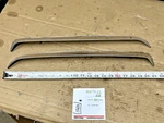 Stainless Steel Screw-on Rain Guard Vent Visors For 80-93 Dodge D-150 Truck D250 Used. Price: $149.00.