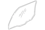 Genuine Gm Door Glass 25632480 New. Price: $47.21.