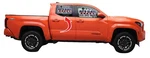 2024-2025 Toyota Tacoma Pickup Door Crew Cab Rear Right Glass FD30520YPY New. Price: $190.99.