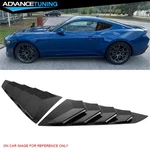 24-26 Ford Mustang S650 Coupe 2DR Side Window Louvers Abs Carbon Fiber Print New. Price: $47.99.