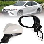Left Driver Side Mirror Fits 2018-2024 Toyota Camry With Power Glass, Heated, Tu New. Price: $136.99.