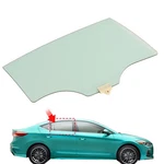 For Hyundai Elantra Sedan 2017-2020 Rear Passenger Right Side Door Window Glass New. Price: $57.12.