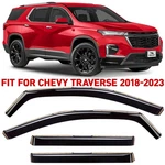 Rain Guards Vent Visors Shade For 2018-2023 Chevrolet (chevy) Traverse New. Price: $62.99.
