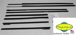 1966 Chevrolet Impala Convertible Door Window Felt Fuzzies Rubber Seal 8 Pc Kit New. Price: $289.99.