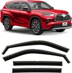 Voron Glass In-channel Extra Durable Rain Guards For Toyota Highlander 2020-2026 New. Price: $107.36.