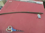 1941-42 Packard Front Door Window Channel 342502 Nos New. Price: $49.99.