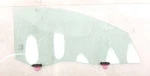 New Oem Mitsubishi Front Left Door Window Glass 5706A947 Mirage G4 2017-2024. Price: $160.25.