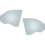 Pair Set Of 2 Door Glasses Front Driver & Passenger Side Left Right Ford New. Price: $187.42.