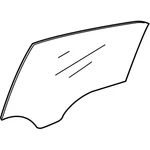 Genuine Mercedes-benz Oe Glass Pane 212-735-29-10 New. Price: $110.41.