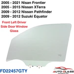 Fits Nissan Frontier Pathfinder Xterra Suzuki Equator Driver Door Glass New. Price: $82.00.