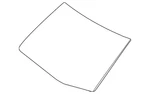Genuine Nissan Windshield 72700-9KA0A New. Price: $363.24.