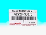 2023-2025 Oem Toyota Crown Rear Left Side Quarter Window Glass 6272030070 New. Price: $400.00.
