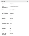 Volkswagen 09-26 Tiguan Vent Window Assembly 5N0845213D Used. Price: $174.68.