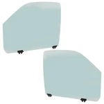 Set Of 2 Door Glasses Front Driver & Passenger Side For Chevy Express Van Pair New. Price: $156.38.