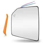 Left Driver Side Mirror Glass 2015-2021 Ford F150 FL3Z17K707AH FL3Z17K707P New. Price: $25.77.