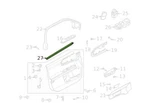 Ford Bronco Sport Front Door Window Belt Weather Strip Seals L/r Oem 2021-2023 New. Price: $89.99.
