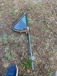 1973-1979 Ford Truck Bronco Rh Right Passenger Side Vent Wing Window Windglass Used. Price: $95.00.