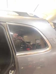 Used Left Quarter Glass Fits: 2015 Jeep Cherokee Privacy Tint Chrome Trim. Price: $230.90.