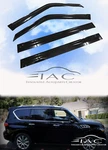 For Infiniti QX56 QX80 Z62 2011-2024 Window Visor Vent Sun Shade Rain Guard New. Price: $84.99.