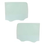 Ford F-150 2015 2016 Door Window Glass Driver And Passenger Side Pair Rear New. Price: $184.63.