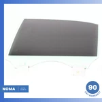 04-09 Jaguar X358 XJ8 Xjr Vdp Rear Left Driver Side Glass Window Oem Used. Price: $112.05.