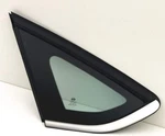 Driver/left Quarter Window Glass Chrome Moulding 2013-2019 Ford Fusion New. Price: $169.00.