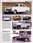 1952 Willys Aero Wing + Lark Jeep Station Wagon Woodill Wirdfire Article Used. Price: $21.90.