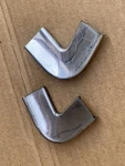 1968-1972 El Camino Back Window Left & Right Lower Corner Moldings Used. Price: $75.00.