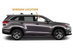 Fits 2014-2019 Toyota Highlander Passenger Side Right Front Door Window Glass New. Price: $89.00.