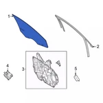 Genuine Ford Door Glass M1PZ-7821411-B New. Price: $250.08.