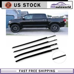For 2007-19 Toyota Tundra Crewmax Weatherstrip Window Moulding Trim Seal Belt 4X New. Price: $41.99.